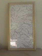 COPPIA QUADRI SPLENDIDI MANUFATTI ALL'UNCINETTO INCORNICIATI  CM 63X 33