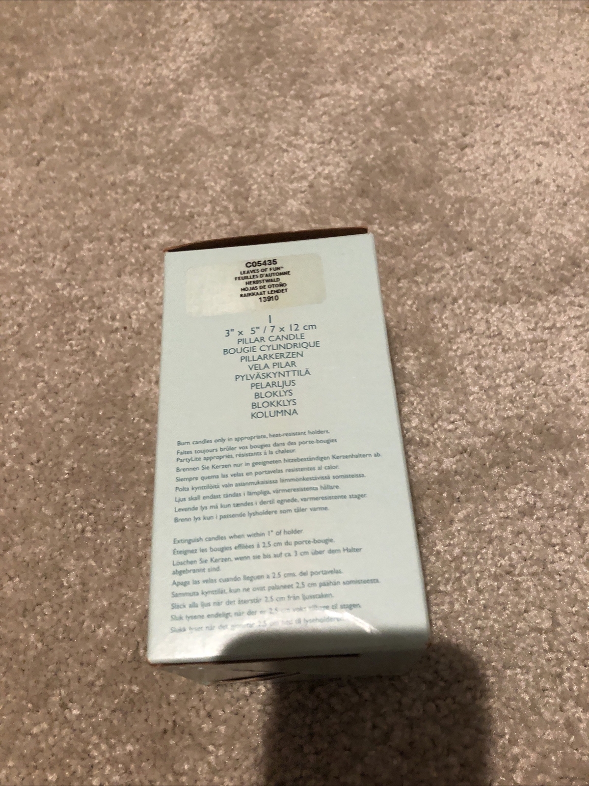 Partylite Candle Leaves Of Fun C05435 eBay