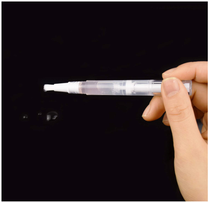 100 Pack 2-3Ml Transparent Twist Pens Empty Nail Oil Pen Brush Cuticle Oil Pen
