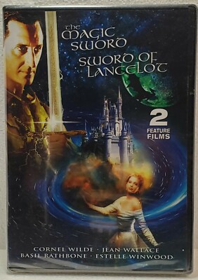 Sword of Lancelot / The Magic Sword: 2 Feature Films (DVD, 2008) New Sealed 