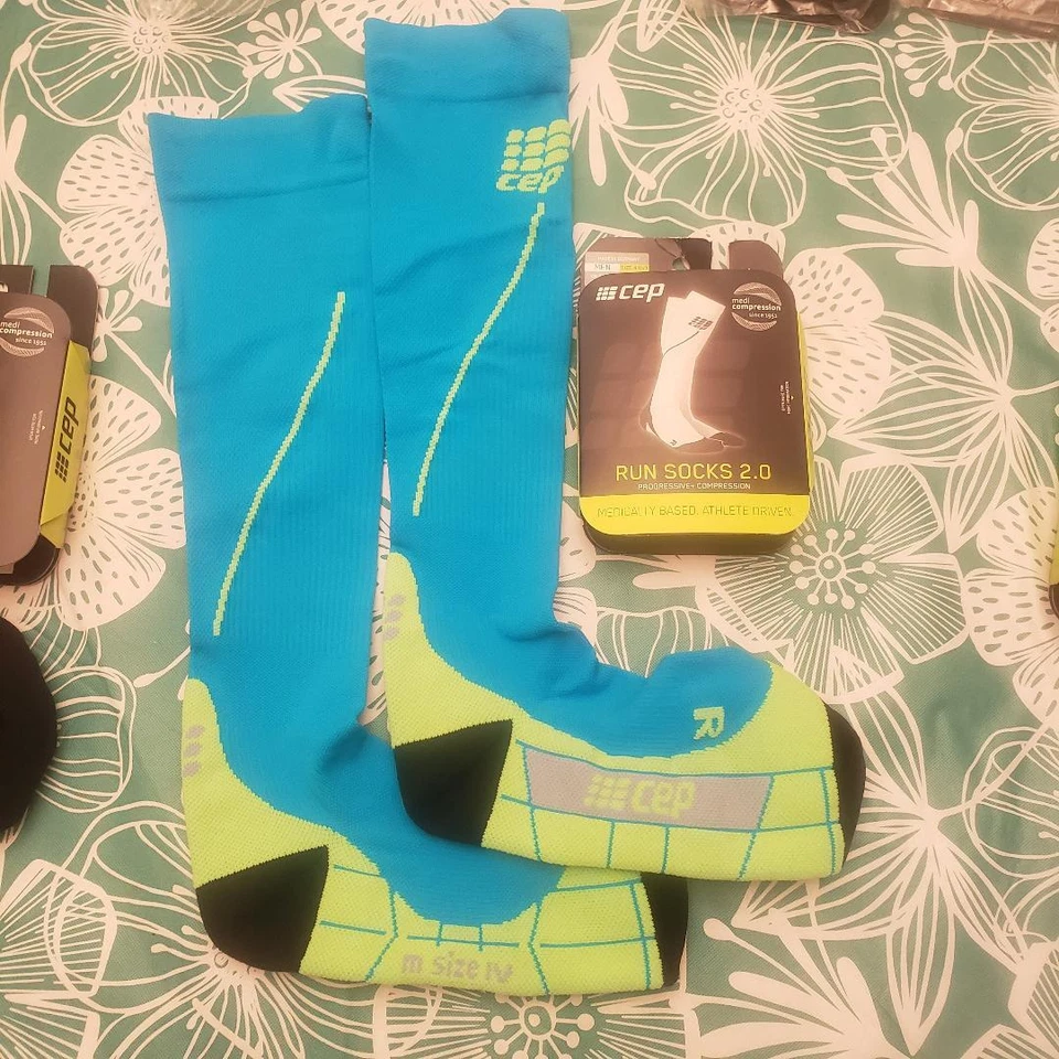 Calcetines de compresión CEP 2.0 Full High 20-30 para hombre elige talla y color Foto 4 de 4