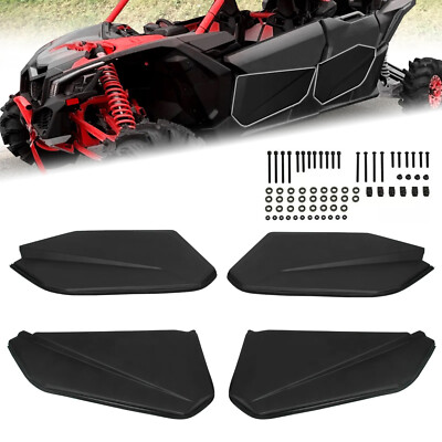 For 2017-2024 Can Am Maverick X3 Max 4 XDS XRS XMR Lower Door