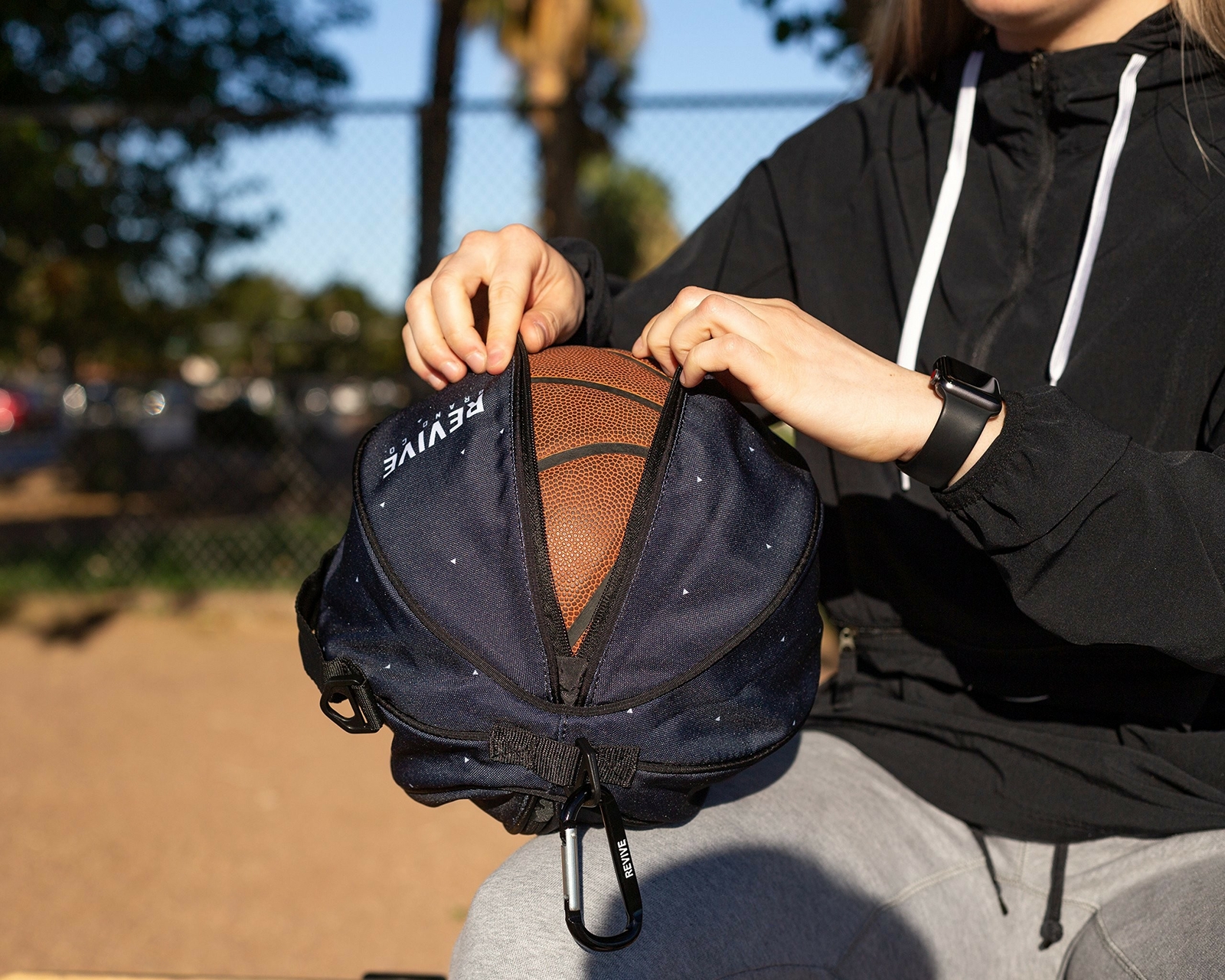 revive basketball bag