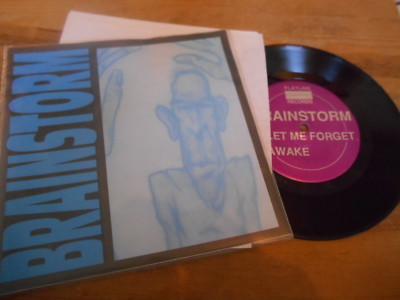 7'' Punk Brainstorm - Let Me Forget / Awake (2 Song) FLATLINE REC / Insert