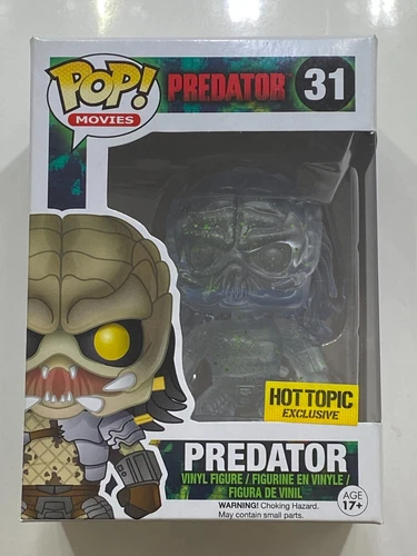Funko Pop! Vinyl Movies Figure #31 Predator Hot Topic Exclusive MINOR BOX FLAWS
