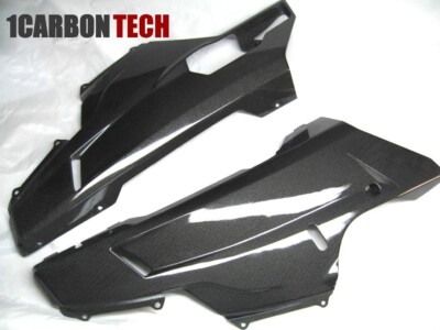 DUCATI 848 1098 1198 AND 848 EVO CARBON FIBER BELLY PANELS LOWER