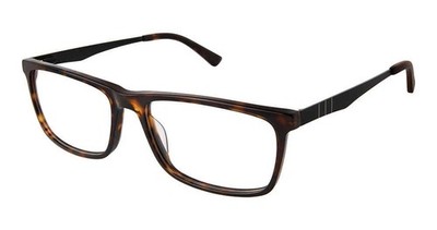 NEW Superflex SF-638 Eyeglasses DEMI AMBER BLACK 100% AUTHENTIC