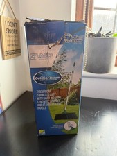 Dustpan & Brush Outdoor Broom with 4 piece handle new in box