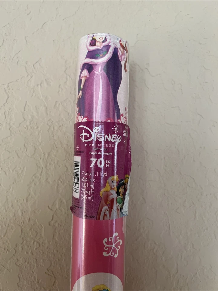 Envoltura de alta resistencia de princesa Disney 70 pies cuadrados cumpleaños Blancanieves Moana Belle Foto 2 de 4