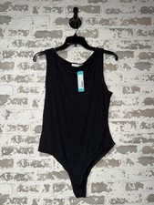 NWT! Lush Moreena High Neck Knit Bodysuit - B...