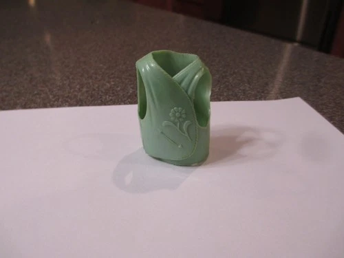 VINTAGE MARX JOHNNY WEST BEST OF THE WEST JANICE OR JOSIE GREEN VEST HTF