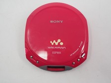 Pink Sony CD Walkman ESP Max Portable CD Player Model D-E330 Tested Working