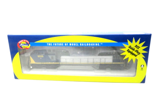 Locomotora diésel Athearn 77958 ~ GE Dash-9 C44-9W ~ CSX #9026 | Condition: New