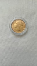 Queen Victoria 22 Carat Gold Full Sovereign 1870 Reverse Shield