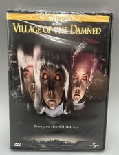 Village of the Damned (DVD, 1995) Christopher Reeve Kirstie Alley Brand New