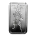 1 oz Silver Bar - Samurai Warrior
