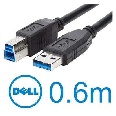 Dell USB 3.0 Type A Male to Type B Male Cable Cord for Scanner Camera Printer