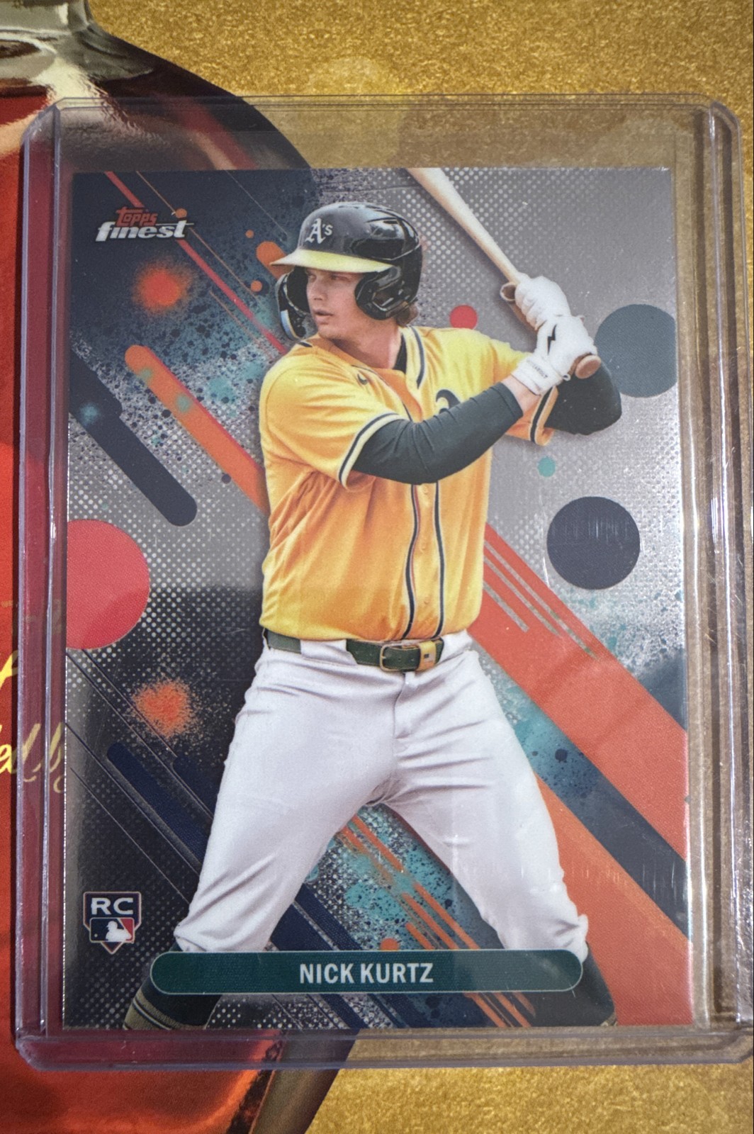 2025 Topps Finest - Common Nick Kurtz #10 (RC)