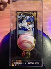 Mookie Betts Autographed Baseball With Display Case/ Fanatics MLB Authenticated
