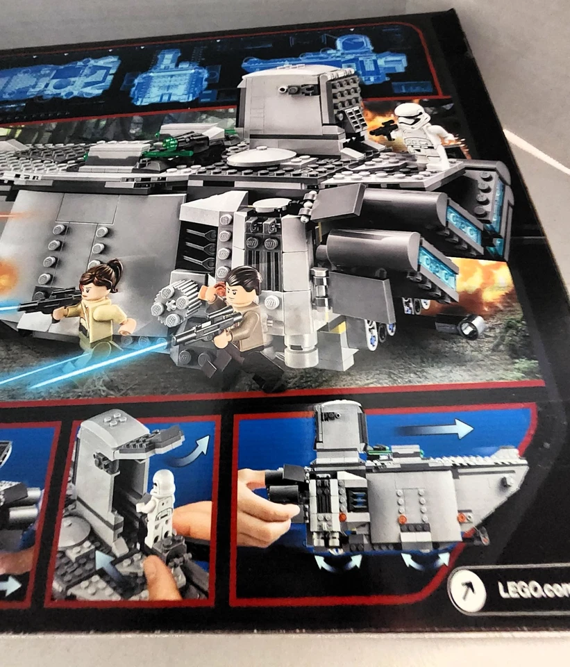 Lego Star Wars 75103 ~ FIRST ORDER TRANSPORTER ~ NISB retired CAPTAIN PHASMA - Image 4 of 4