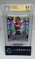 2021 Leaf Valiant - Lionhearted Sam Bachman Platinum Blue 4/35 🔥⚾️🔥