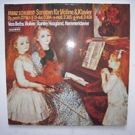 Vera Beths, Stanley Hoogland, Franz Schubert Sonate LP Vinyl Schallplatte 0187