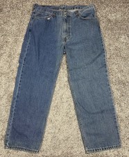 Levis 550 Jeans Mens 40x30 Relaxed Fit Tapered Leg Blue Denim Classic Casual