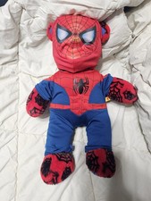 Spider-Man Build a bear teddy Peter Parker Spider Webs Marvel vintage