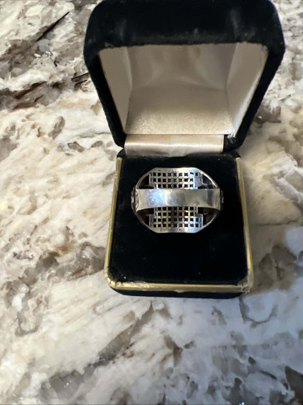 Lab Created Emerald Cut Ruby Ring 925 Silver Ligh… - image 4