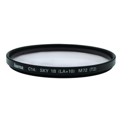 Hama Filter C14 Sky 1B LA+10 M72 T2 72mm Skylight