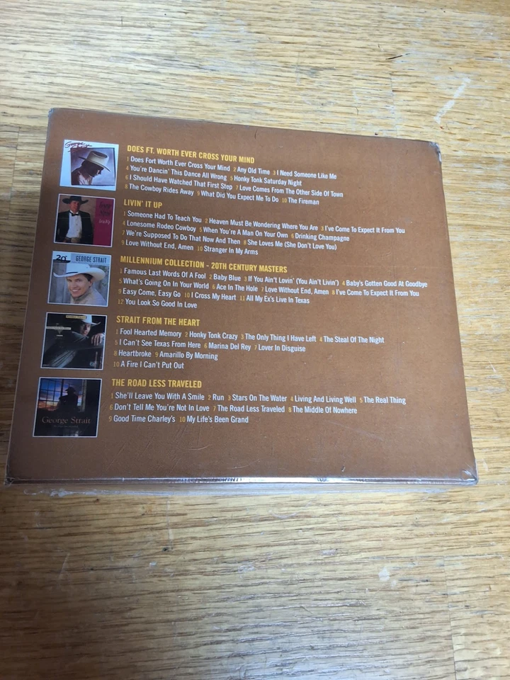 George Strait 5 Classic Albums Box Set 5 CD 52 Songs 2013 NEW - Image 3 of 3