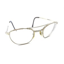 American Optical AO Vintage Gold Eyeglasses Frames 22 150 USA Designer Men Women