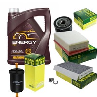 Inspektionspaket 5L Mannol Energy 5W-30 FüR Renault Megane III Grandtour 1.6