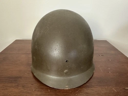Vintage WWII WW2 US Army Military M1 Fiberglass Helmet Liner Shell Marines Navy