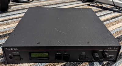 Extron VSC 500 Video Scan Converter RGB to Composite/S-Video SCALER