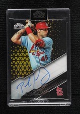 2020 Topps Chrome Black Gold Refractor 28/50 Paul Goldschmidt #CBA-PG Auto v9t