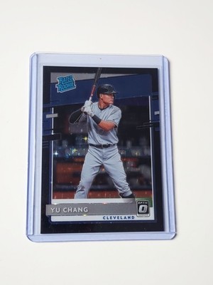 Panini Donruss Optic 2020 Yu Chang Guardians Rated Rookie Black Stars MLB /125