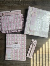 LoveShackFancy x Yoobi Pink Floral School Supply Lot Target Exclusive NEW