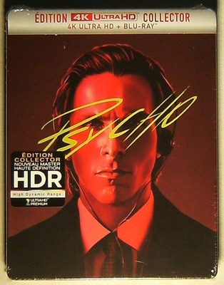 Collector's Edition 4K Ultra HD + BLU-RAY AMERICAN PSYCHO Französische Edition NEU