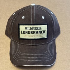 WILD TURKEY DISTILLING CO LONGBRANCH REAL BOURBON ADJUSTABLE HAT - NEW