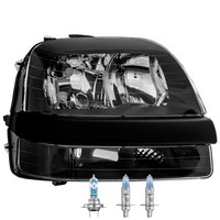 Halogen Scheinwerfer Rechts H7/H1/H1 FüR Fiat Doblo Cargo Inklusive Lampen