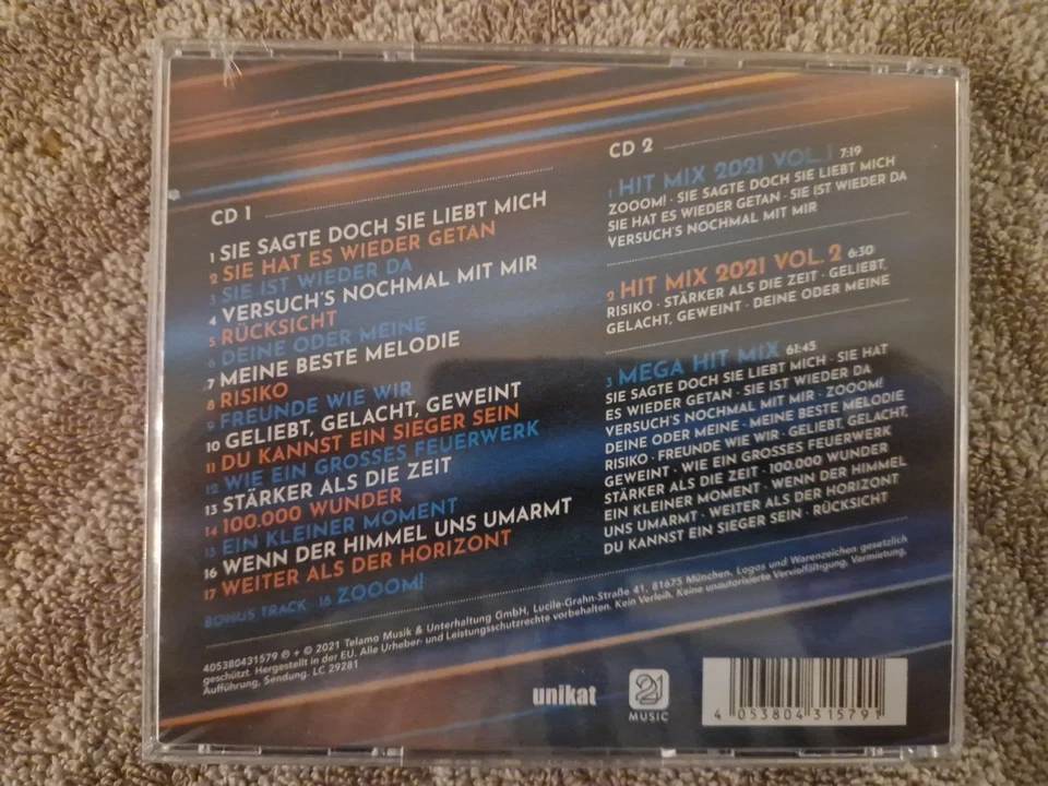 Thomas Anders & Florian Silbereisen 2020 " Das Album " (2 CD ) - Bild 2 von 2