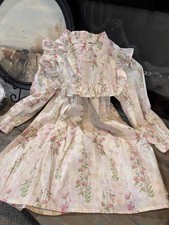 Vintage Style Collared Girls Dress