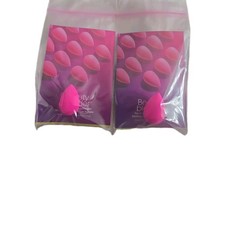 2x Beauty Blender The Original PINK Makeup Sponge NEW Deluxe Sample 1 inch Mini