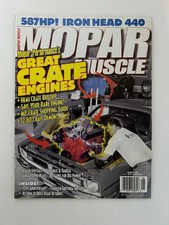 Mopar Muscle Magazine August 1998 Great Crate Engines 587hp Iron Head 440