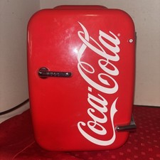 Coca Cola Mini Fridge Red K4LVC AC DC Hot Col...
