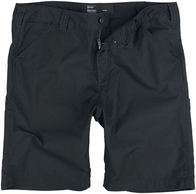 Vintage Industries Short Herren Alcott Shorts schwarz Basics 100% Baumwolle S