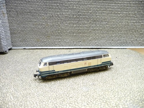 Brawa N 1382 Diesellok Br 216 135 4 DB beige grün | Zustand: Gebraucht