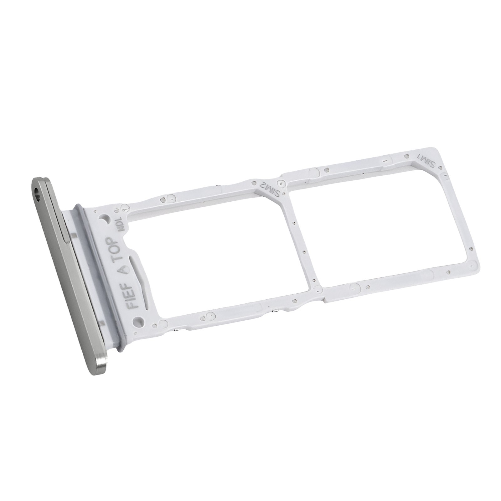 Emplacement SIM cassé Z Fold6 réparer lecteur double nano SIM gris