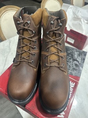 Wolverine Tremor DuraShocks 6  Work Boot Men Brown